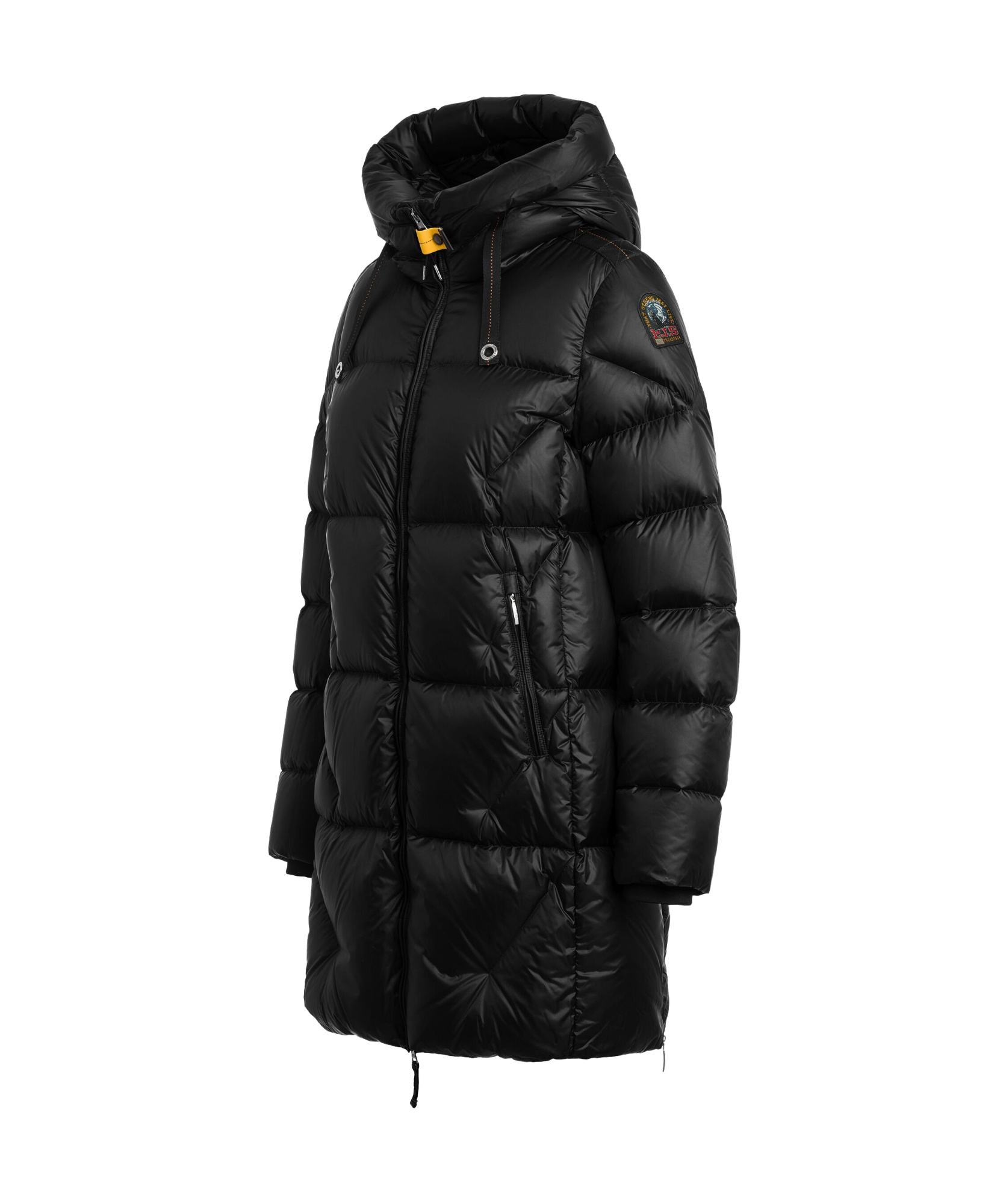 Parajumpers Long-sleeved Down Jacket In Black