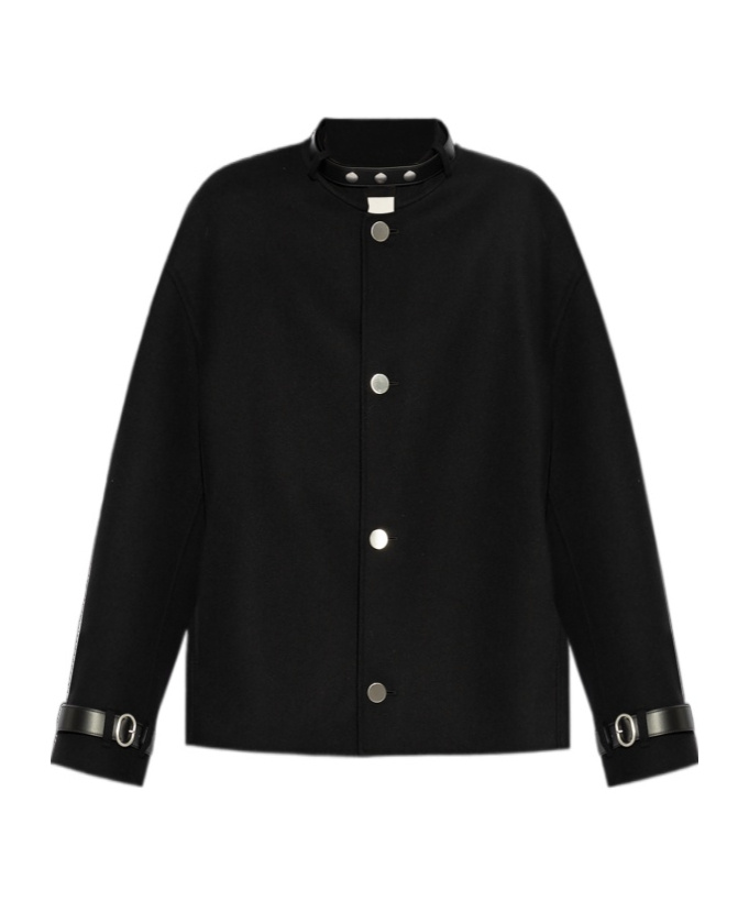 Jil Sander Wool Jacket In Black