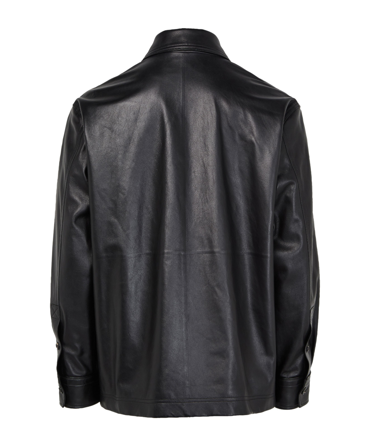 Bottega Veneta Semi-lightweight Nappa T-shirt In Black