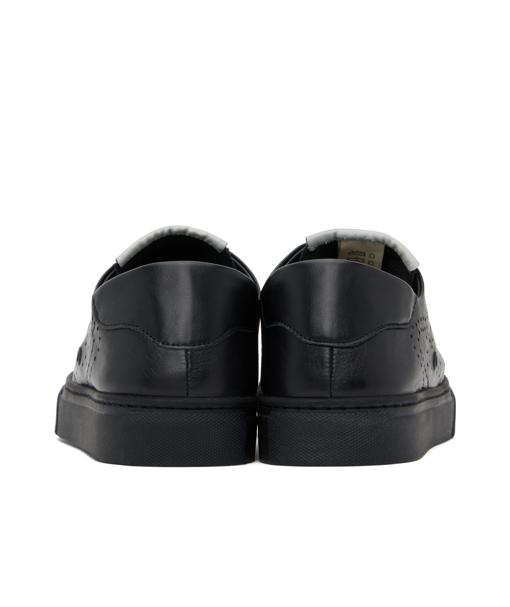 Vivienne Westwood Black Low-top Soft Punch Trainer Sneakers In Black
