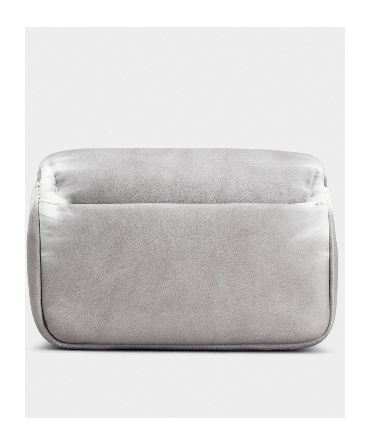 Shop Roger Vivier Viv' Choc Mini Bag In Nappa Leather In White