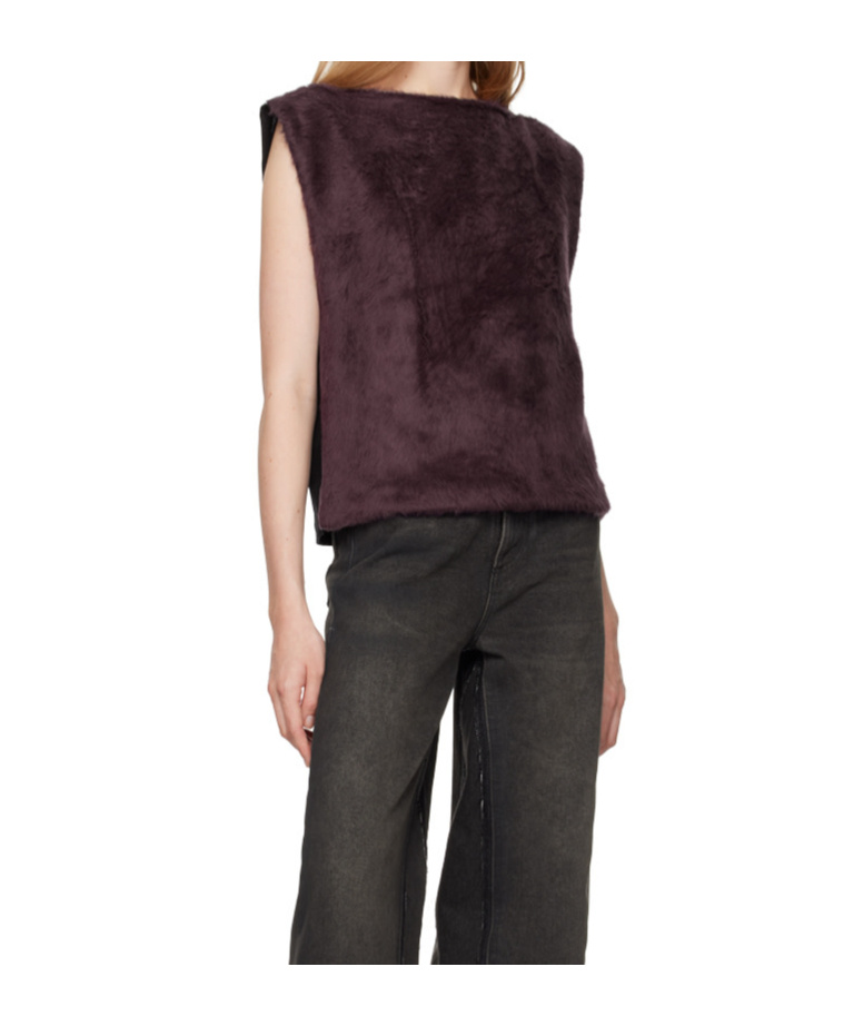 Mm6 Maison Margiela Zipper Blouse In Black