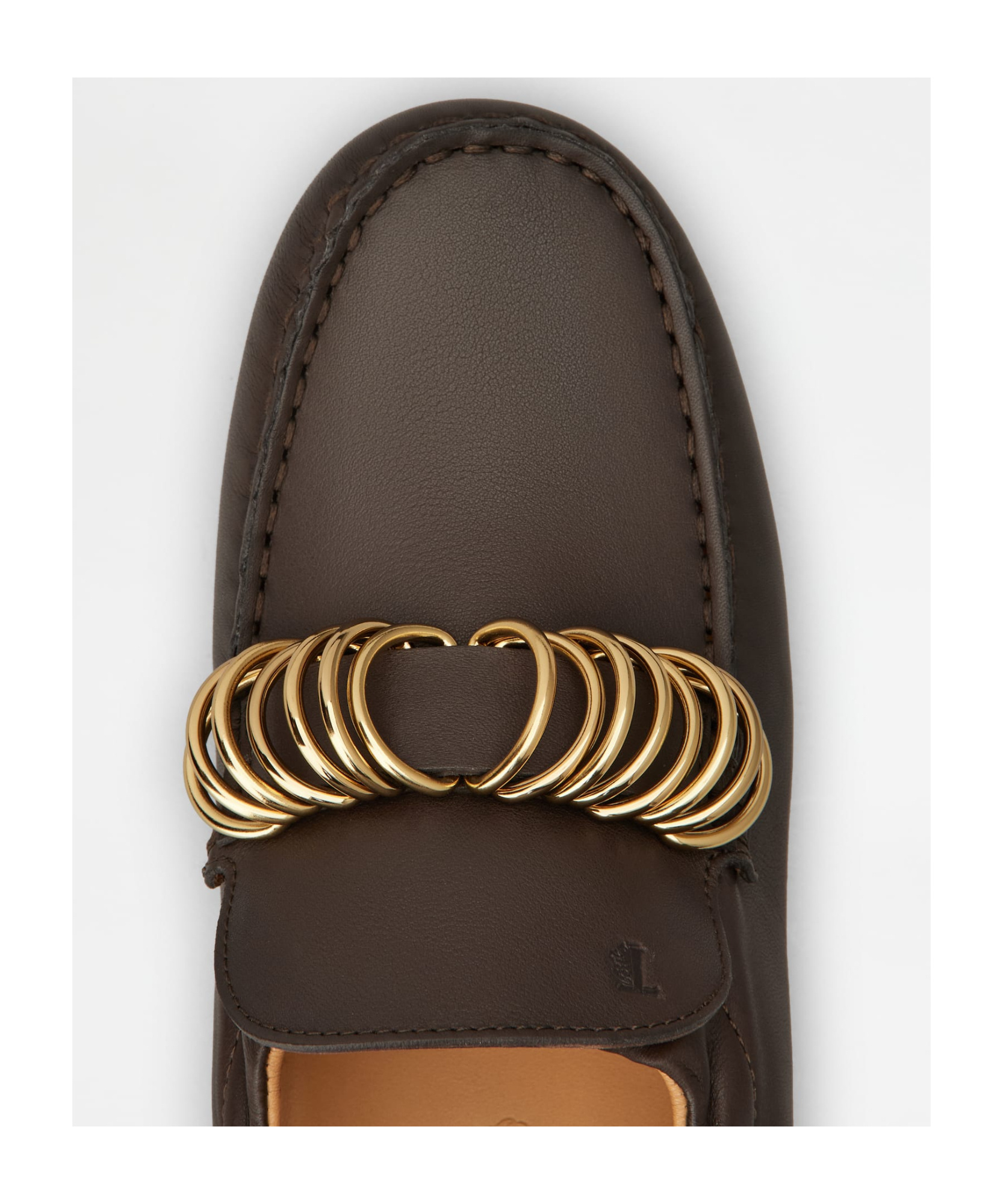 Tod's Ring-embellished Loafers In Black