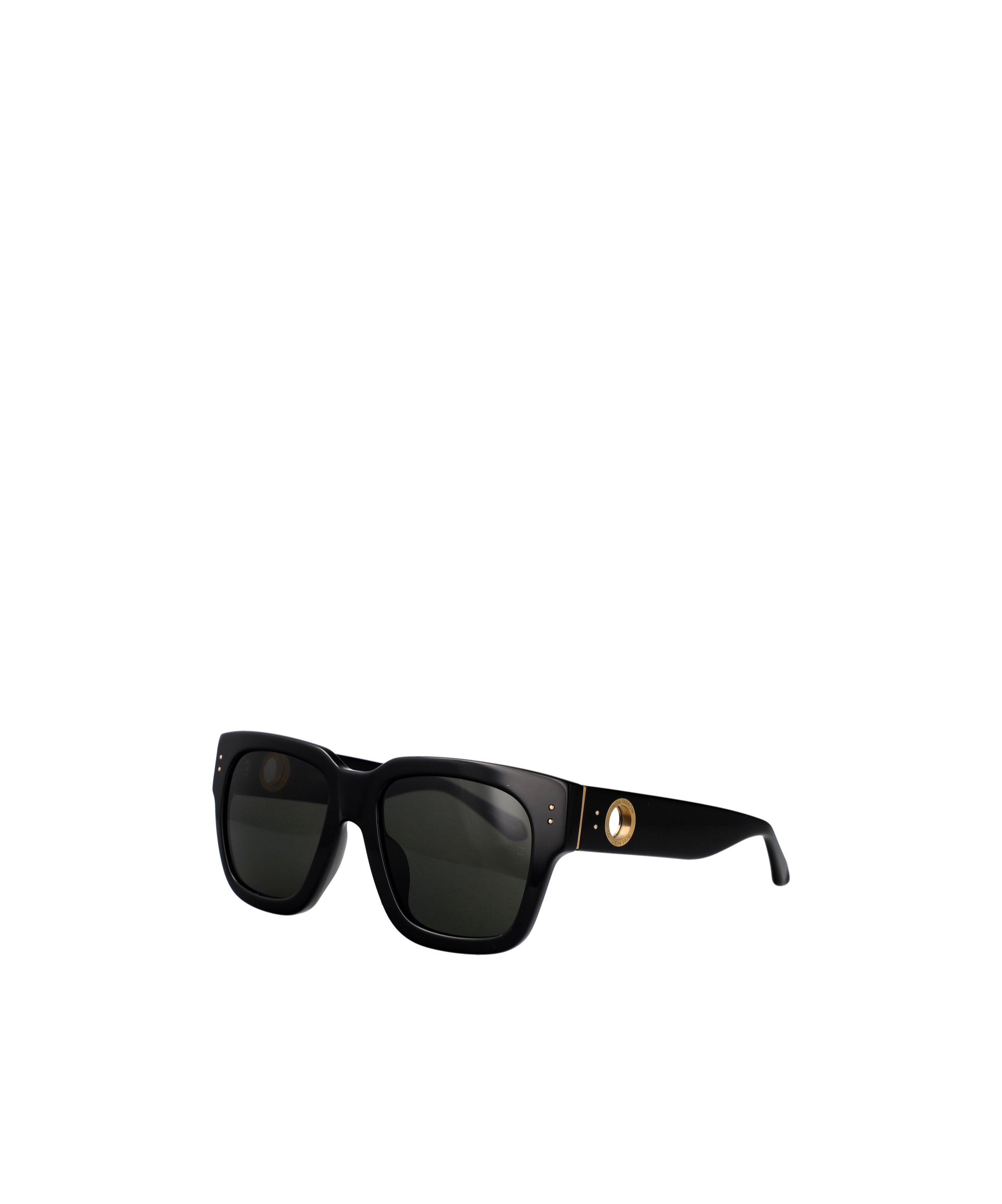 Linda Farrow Frame Sunglasses In Black