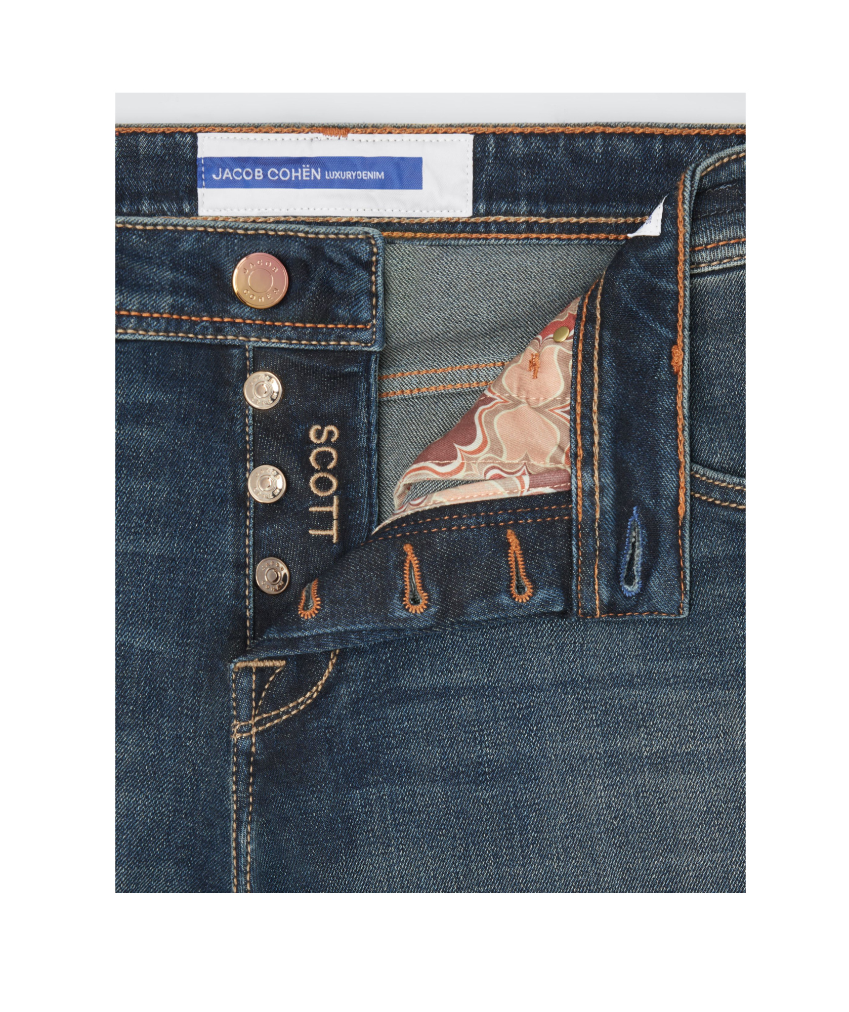 Jacob Cohen Cropped Jeans In Blue