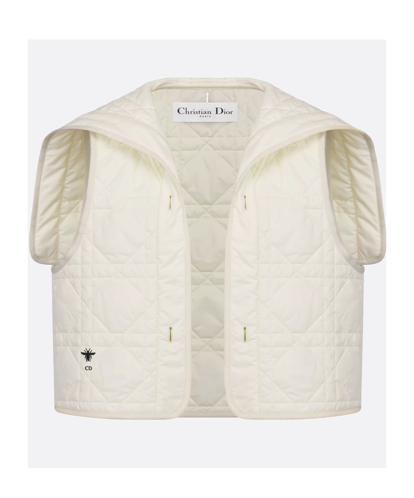 Dior Sleeveless Vest In White