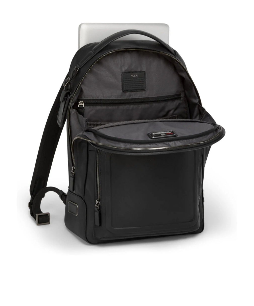 Tumi Harrison Warren Zip Backpack In Black