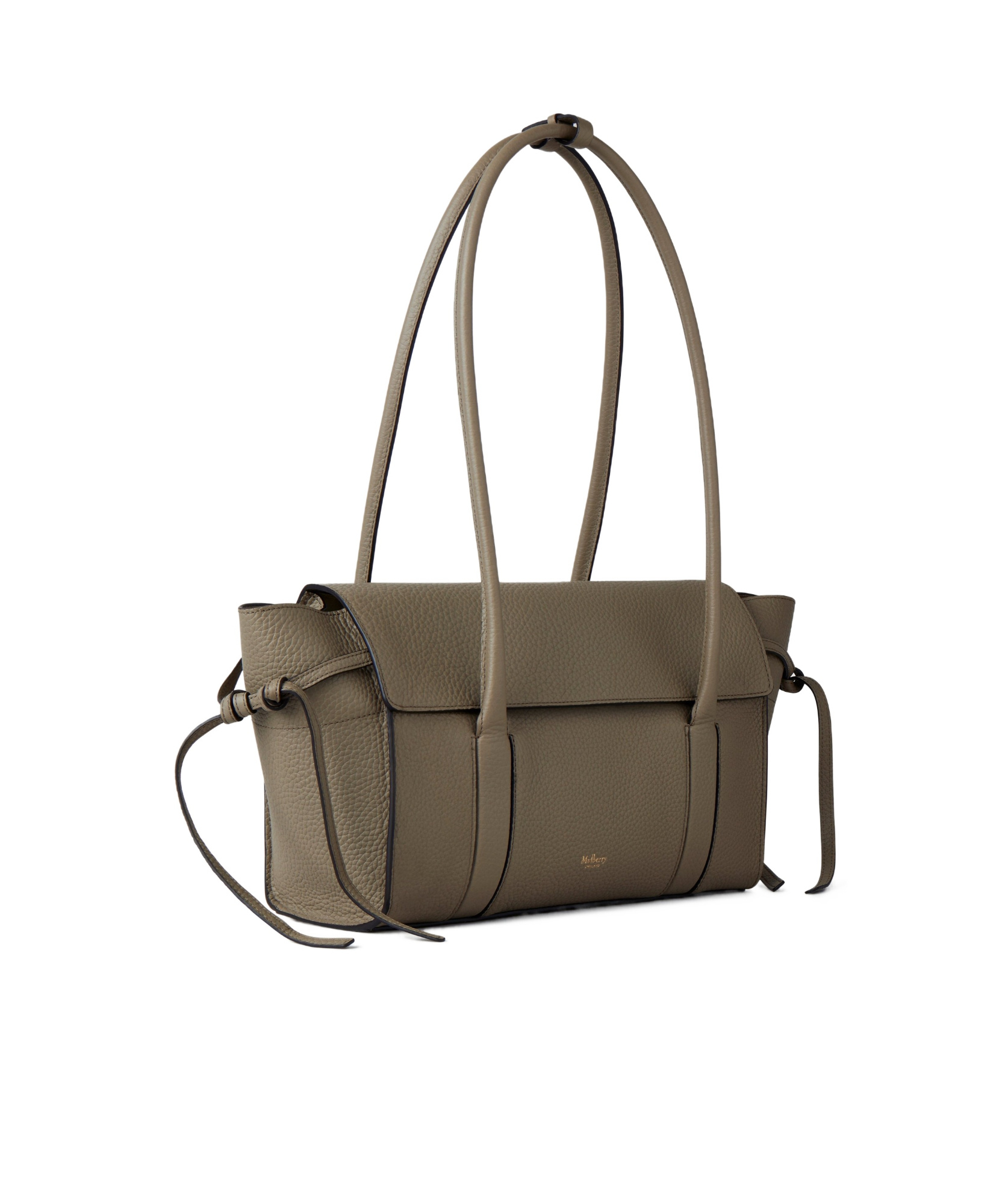 Mulberry Small Soft Bayswater Leather Satchel In Brown