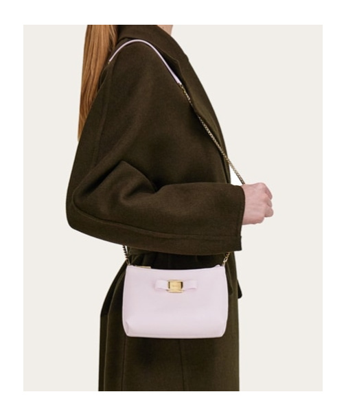 FERRAGAMO SHOULDER STRAP MINI BAG