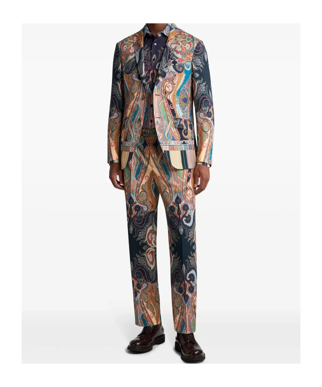 Etro Floral Paisley Blazer In Multi
