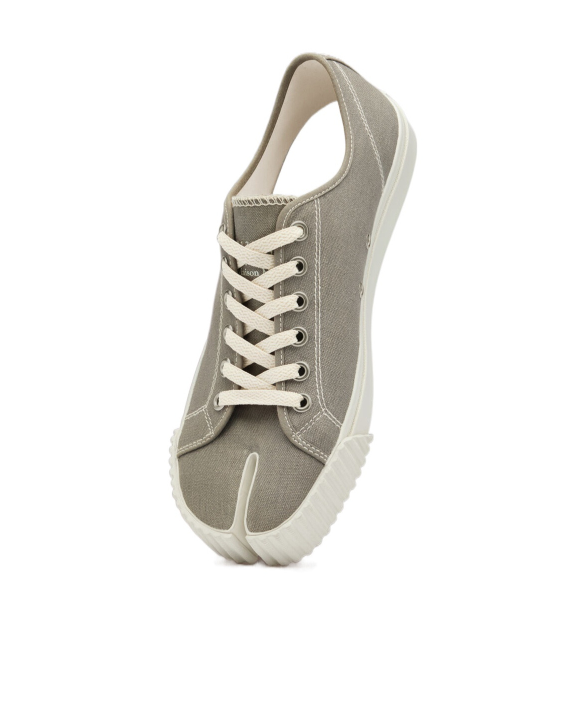 Maison Margiela Man Sneakers Grey Size 9 Textile Fibers In Gray