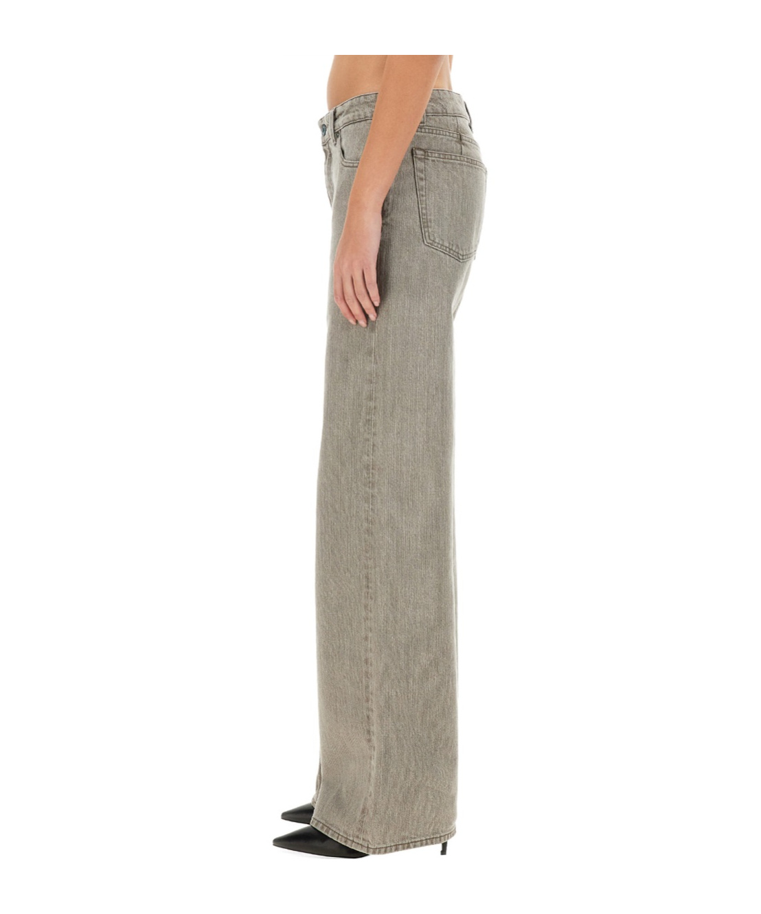 Our Legacy Women Treble Cut Jeans In Nude
