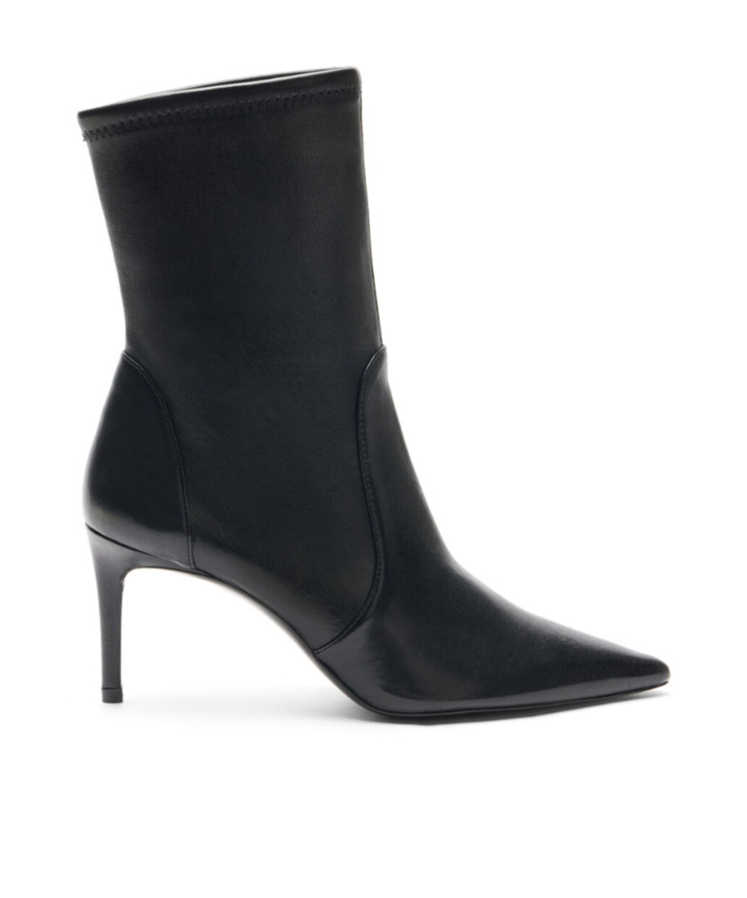 STUART WEITZMAN POINTED SHORT BOOTS