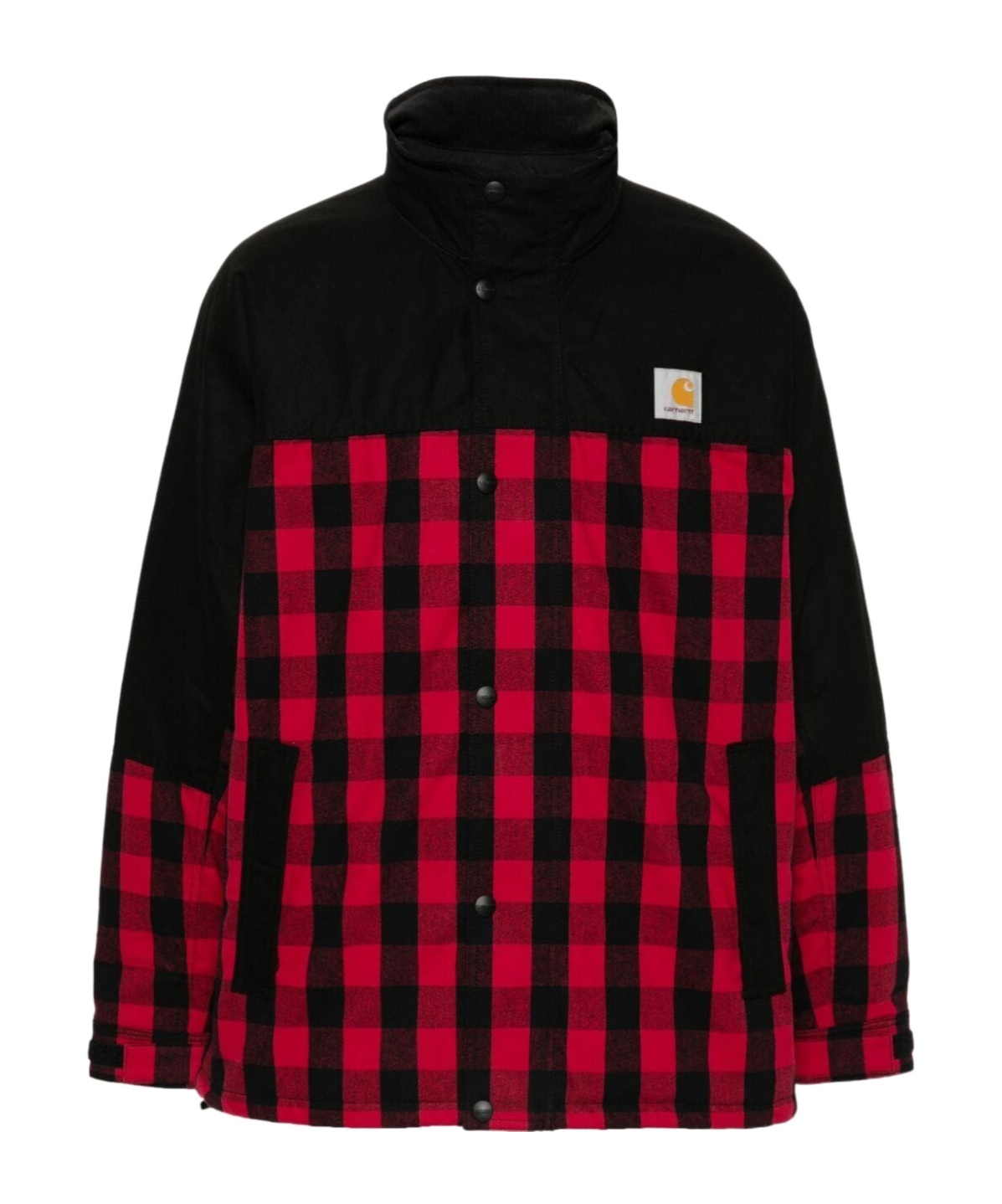 Shop Junya Watanabe X Carhartt Checked Jacket In Black