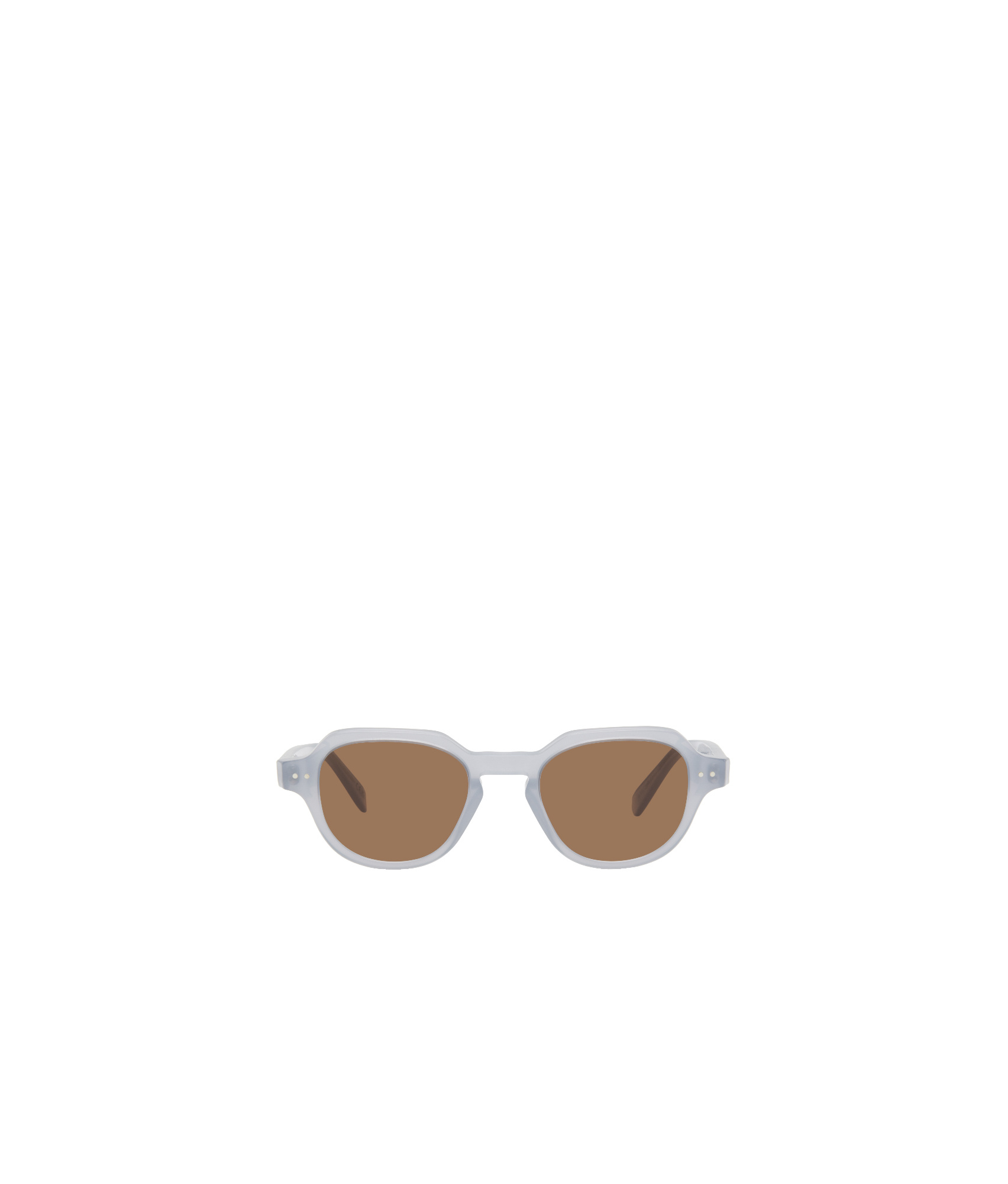 Retrosuperfuture Voce Round-frame Sunglasses In Light Blue