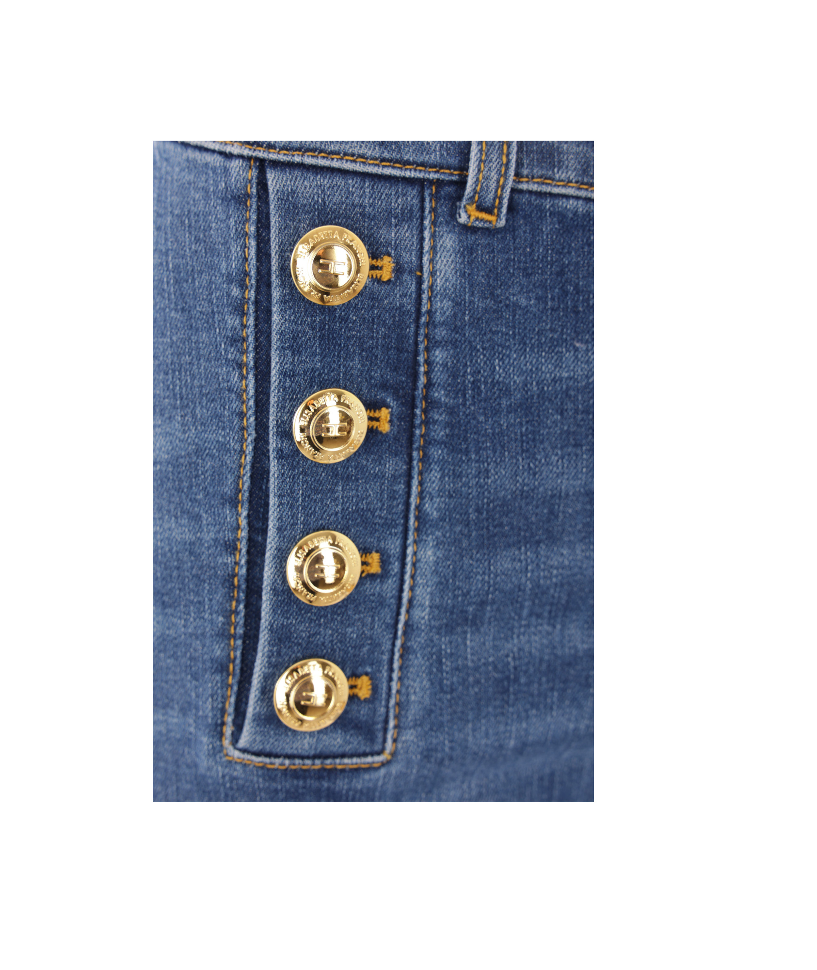 ELISABETTA FRANCHI HIGH-RISE JEANS