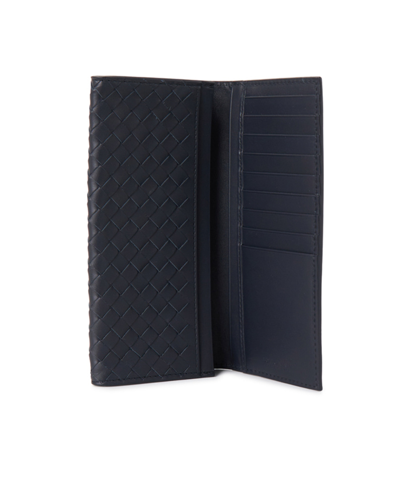 Bottega Veneta Folding Wallet In Black
