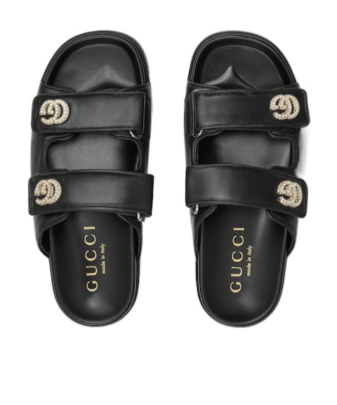 Gucci Sandals In Black