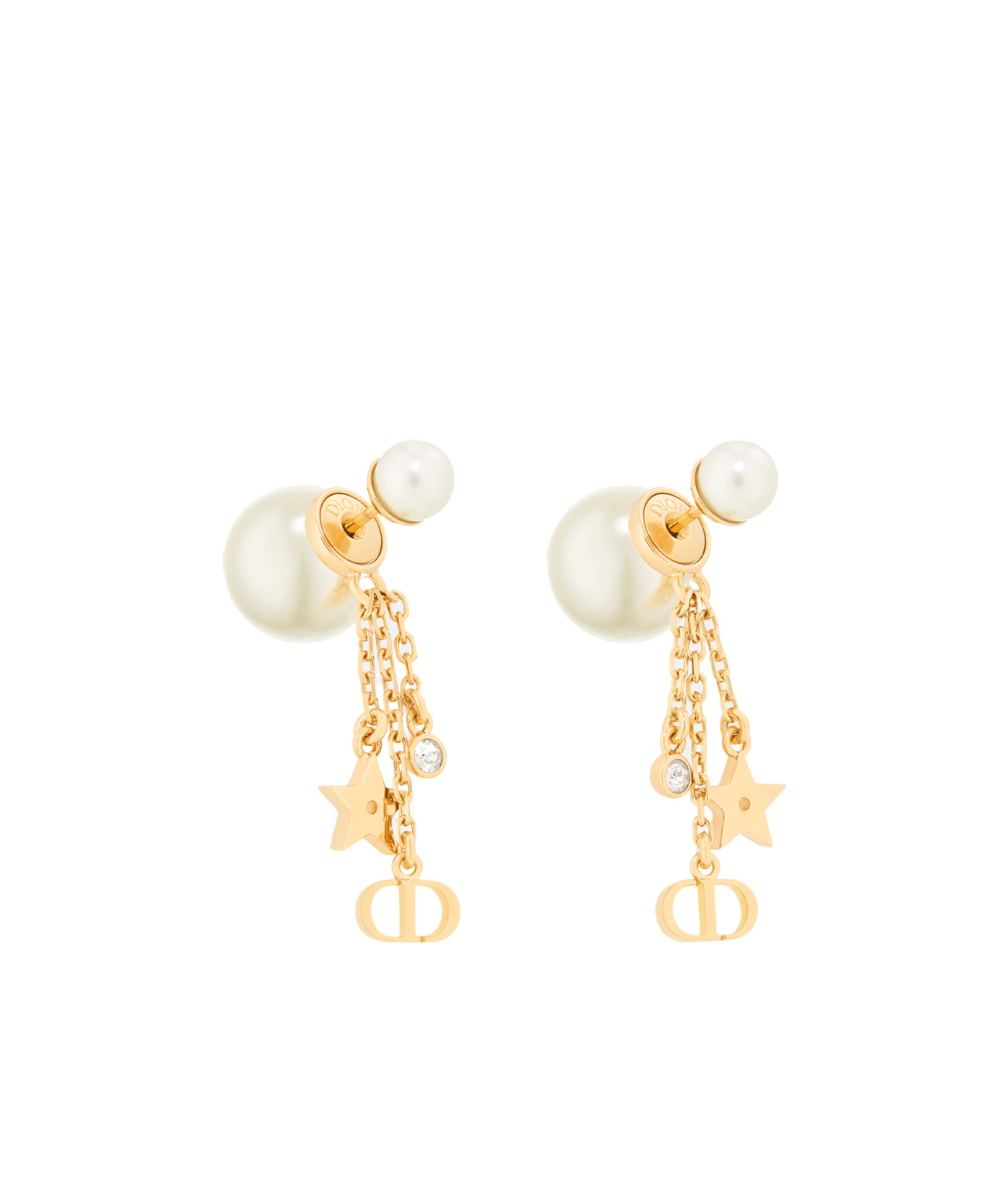 Dior Tribales Earrings In Gold