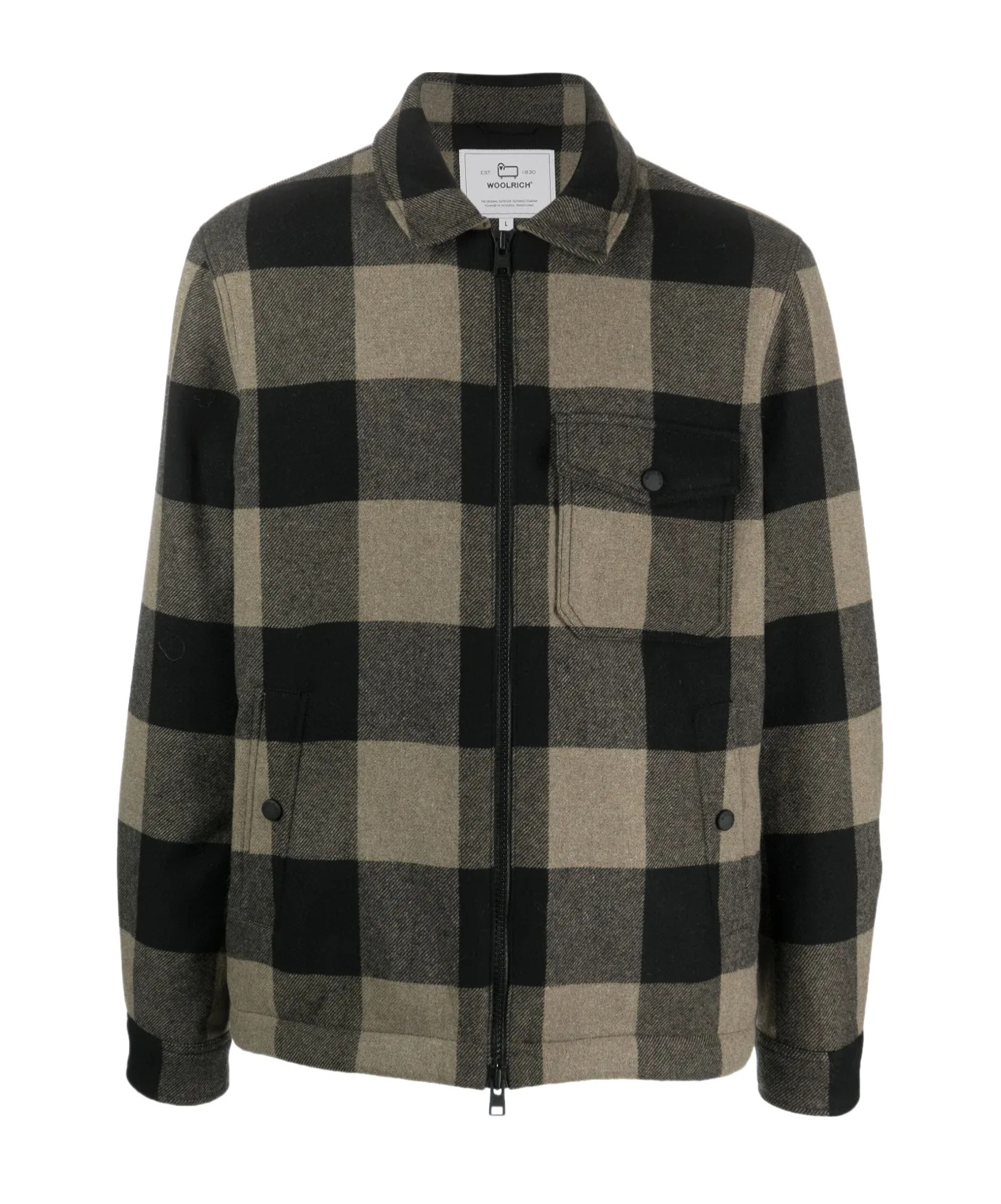 Woolrich Giacca Camicia Alaskan Check In Multi