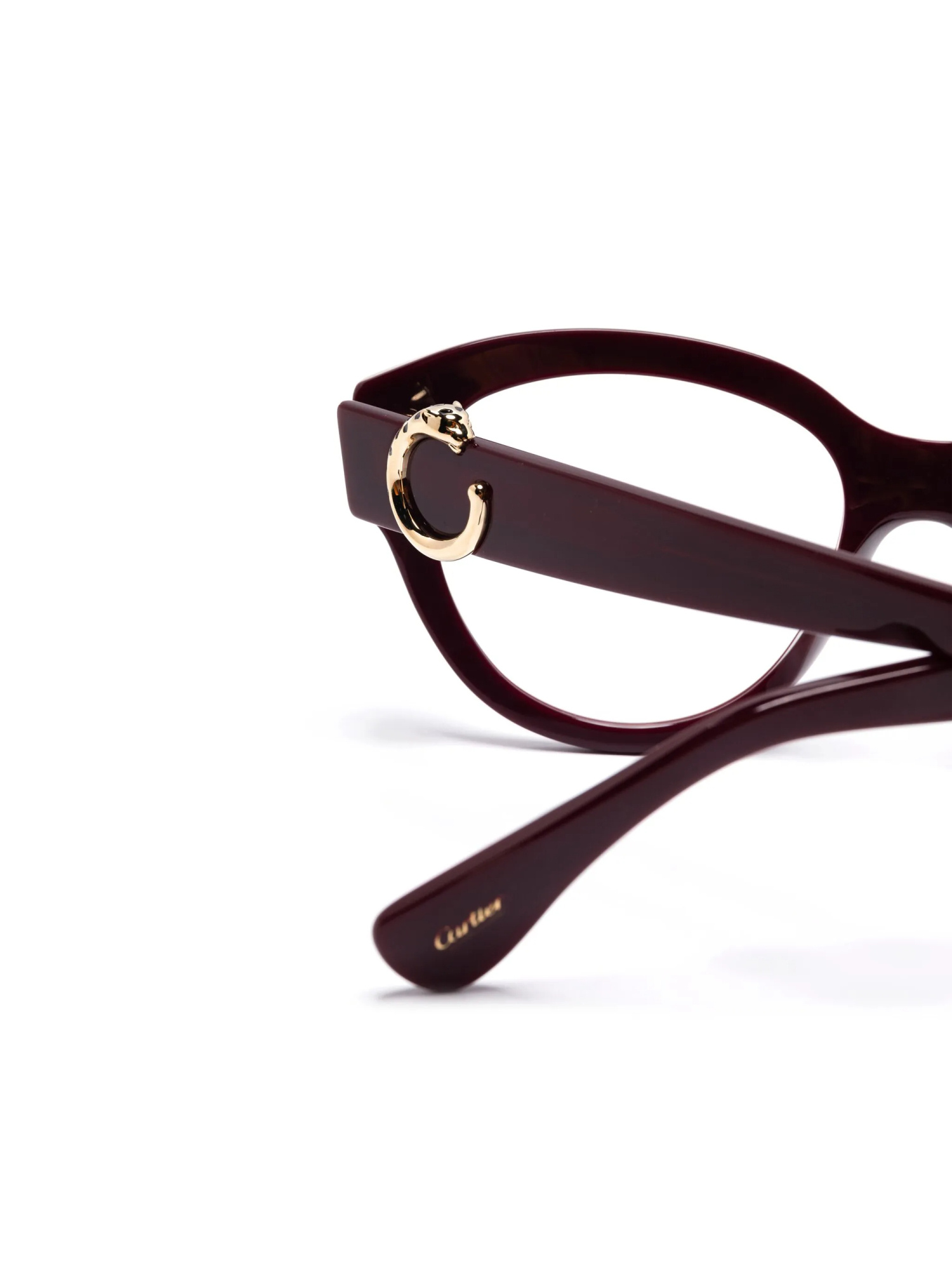 Cartier Round-frame Glasses In Black