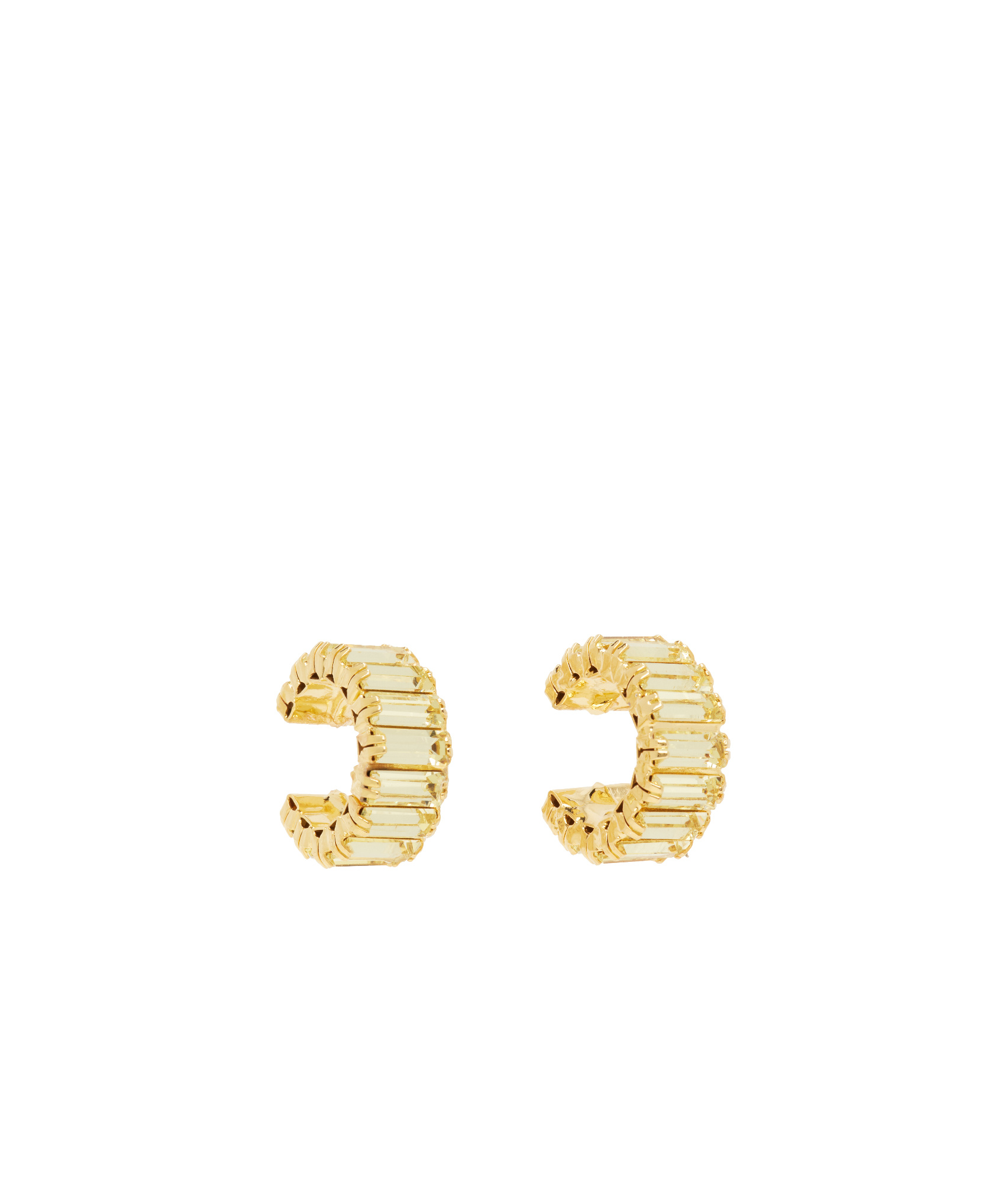 Magda Butrym Curved Ear Cuff In Yellow