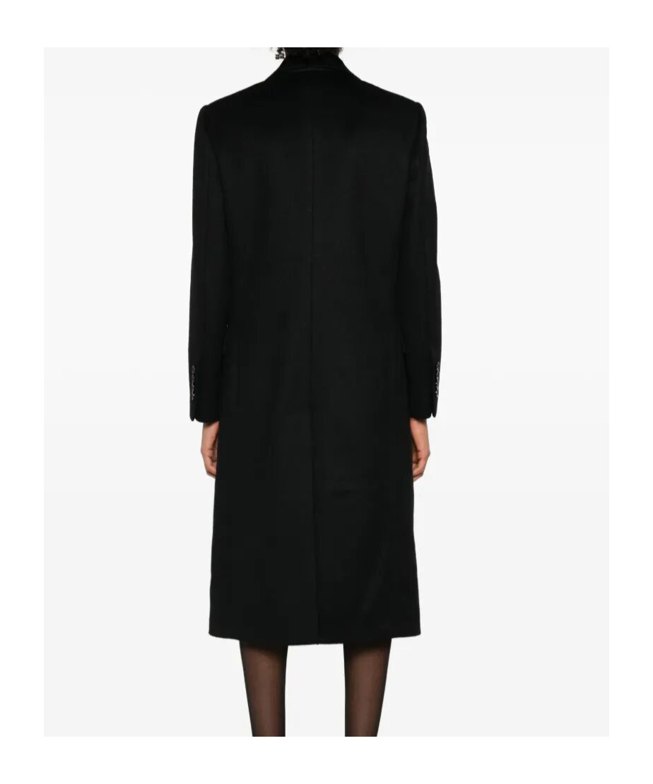 Dolce & Gabbana Single-breasted Coat In Black