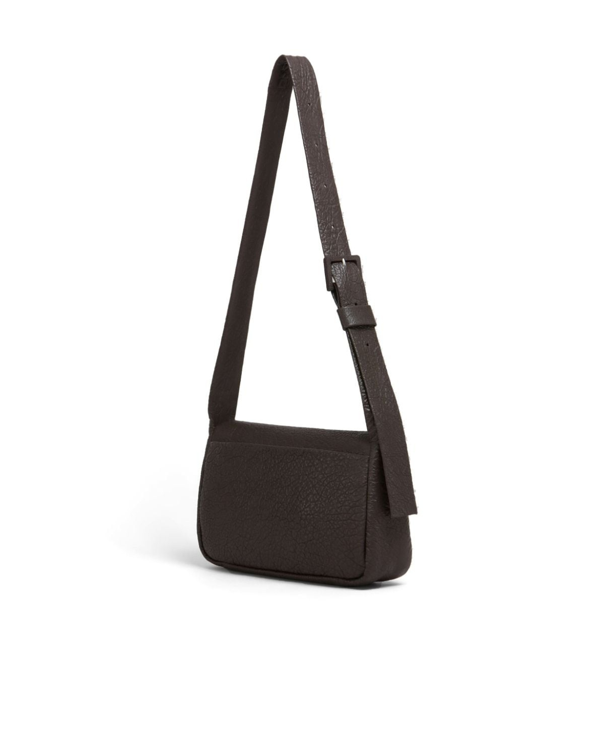 Marni Leather Shoulder Bag In Black