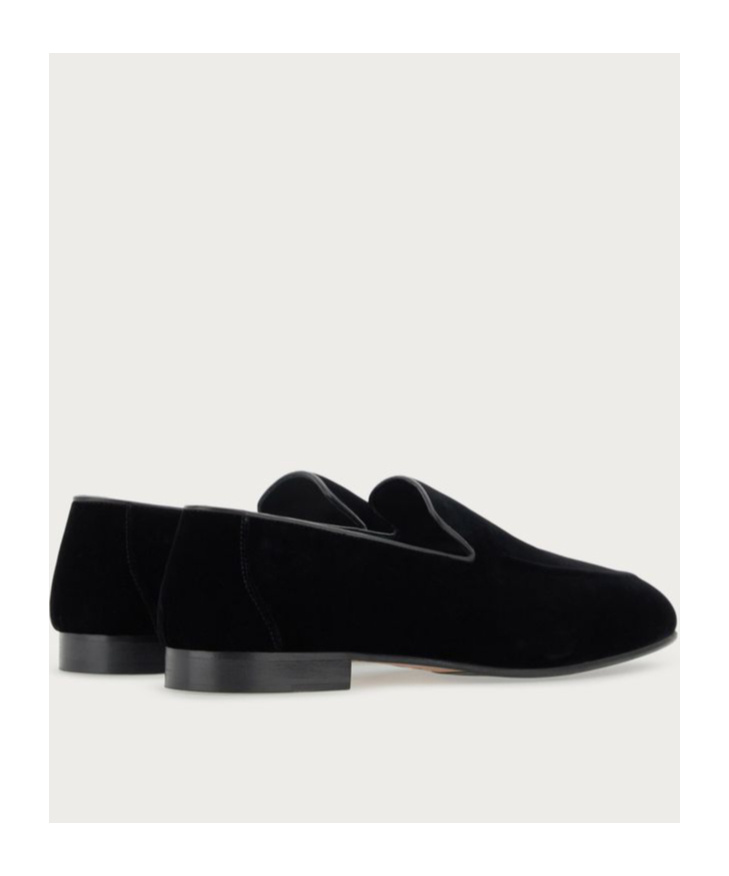 Canali Flat Shoes Blacks And Greys In Black