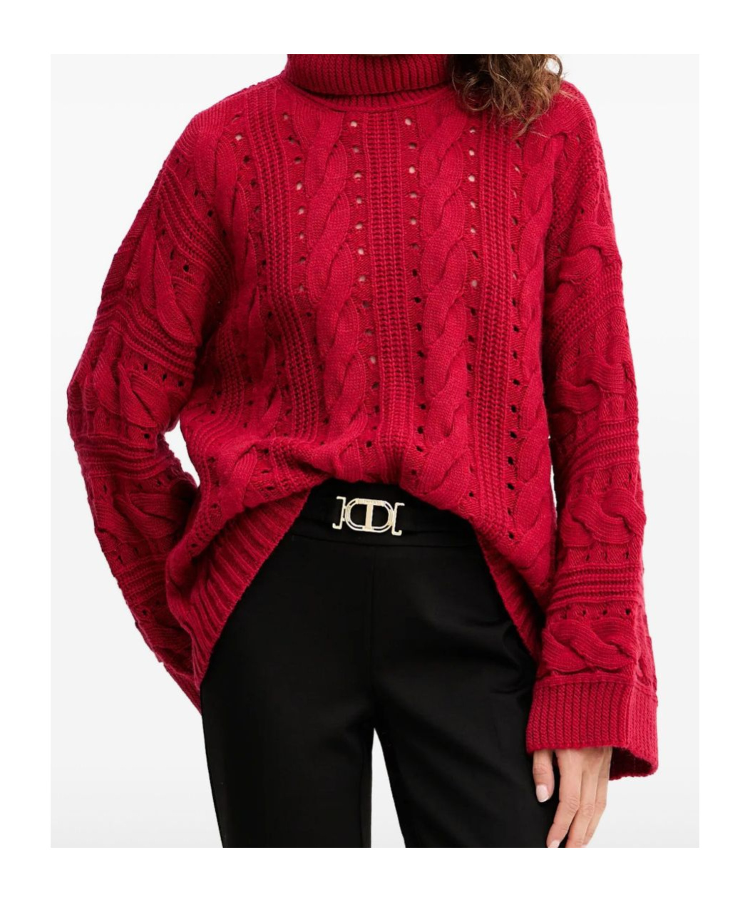 Twinset Twin-set Sweaters Red In Red
