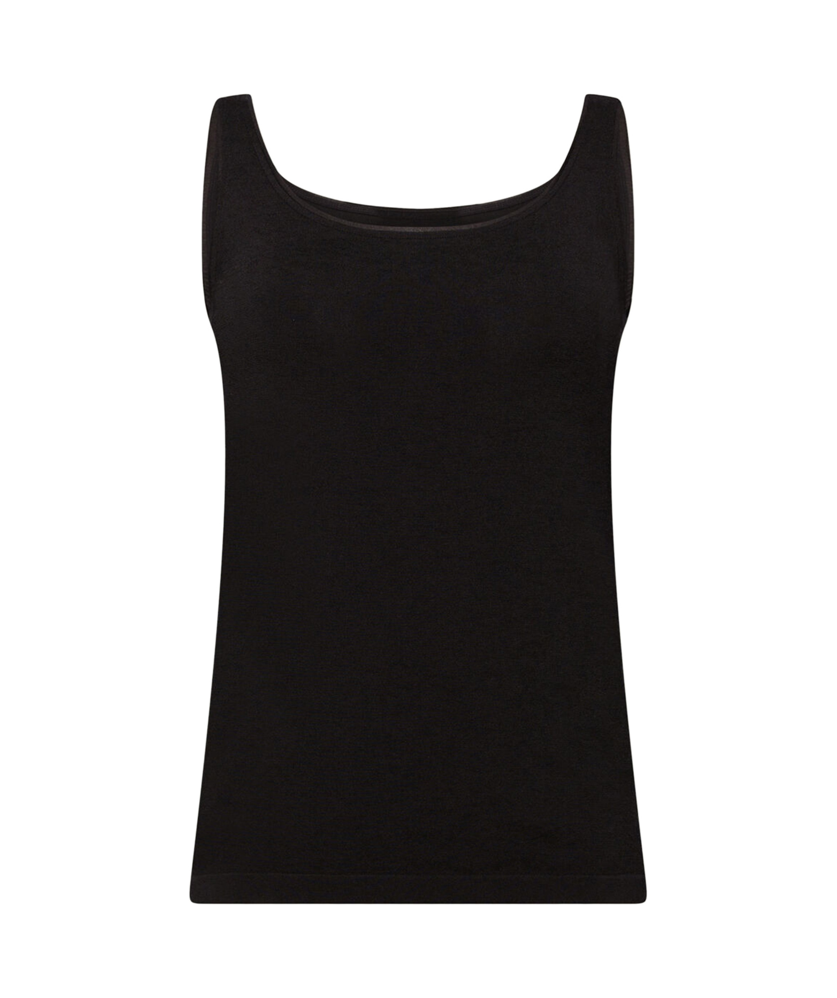 Wolford Crew Neck Vest In Black