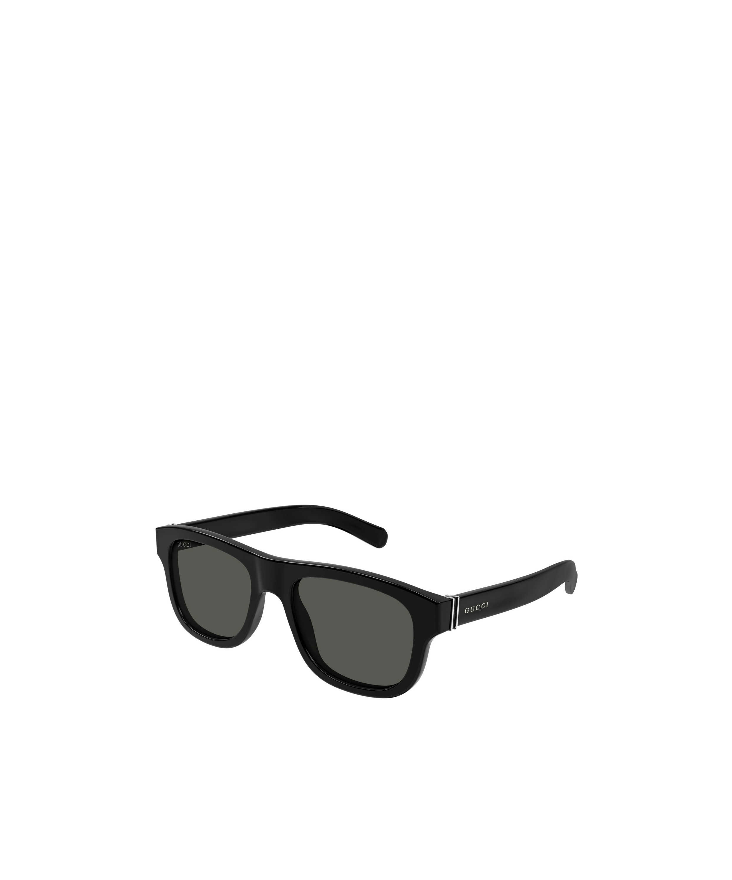 Gucci Rectangle-frame Sunglasses In Black