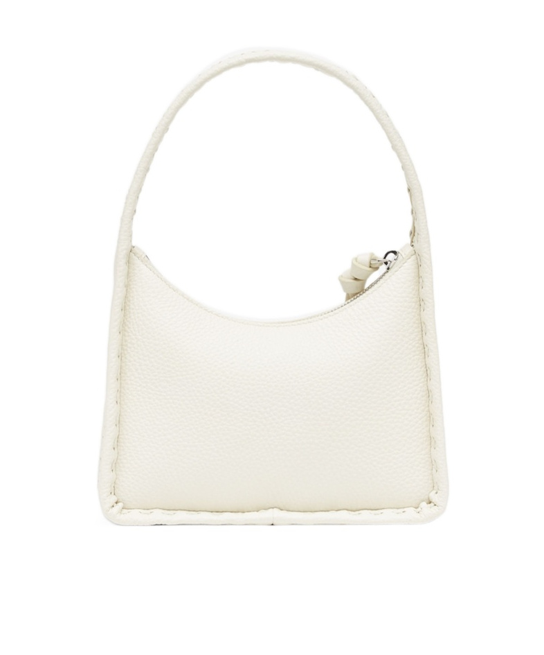 Fendi Mini Fendessence Selleria Tote Bag In White