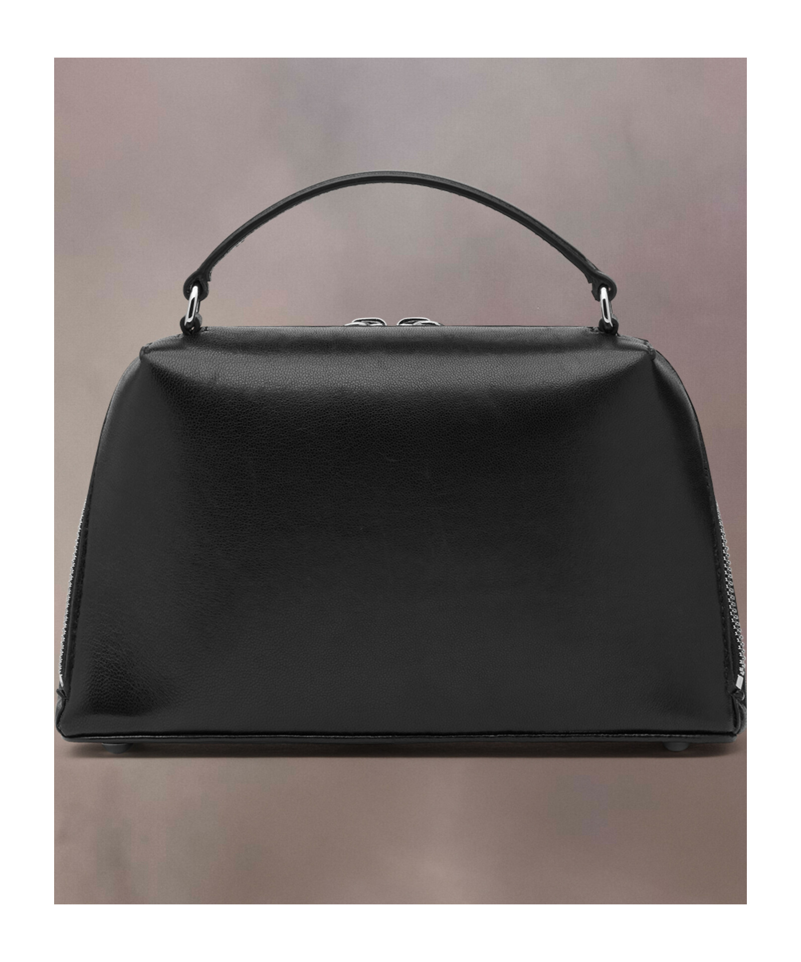 Maison Margiela Quilted Texture Shoulder Bag With Detachable Strap In Black