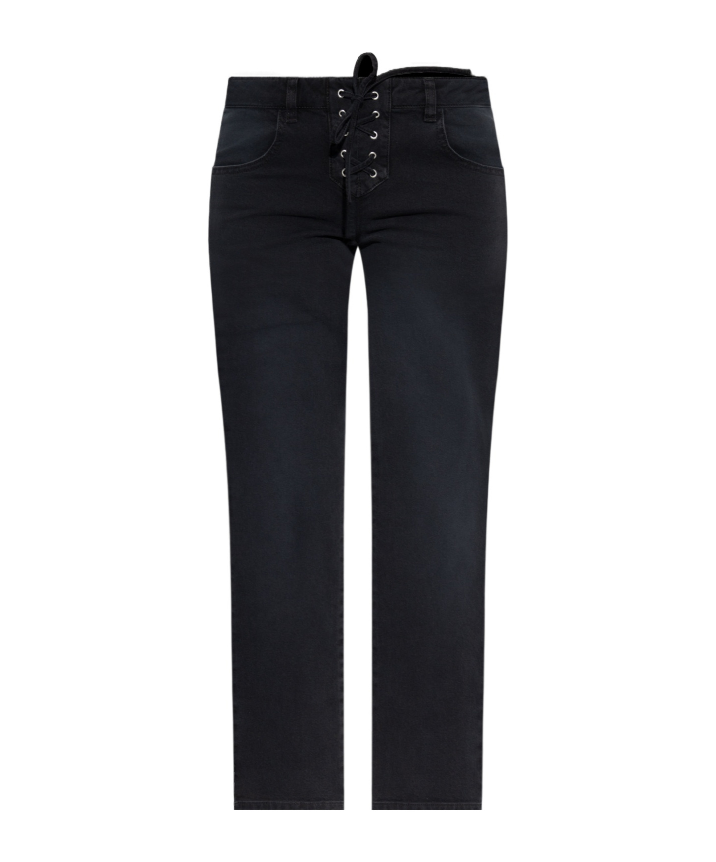 Shop Isabel Marant Vanel Pants In Black