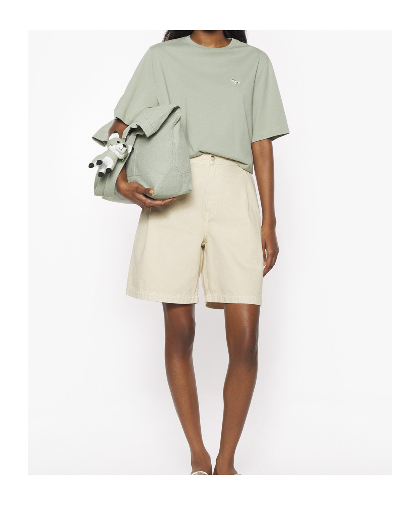 MAISON KITSUNÉ BABY FOX PATCH COMFORT TEE-SHIRT