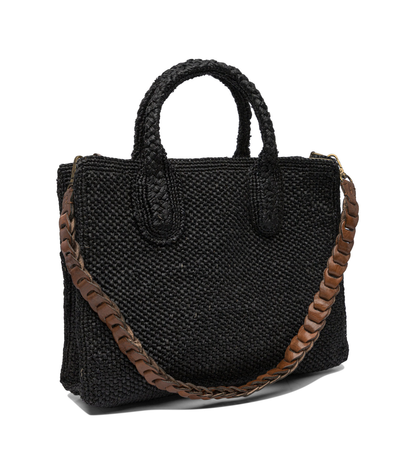 Ibeliv Double Handle Shoulder Bag In Black