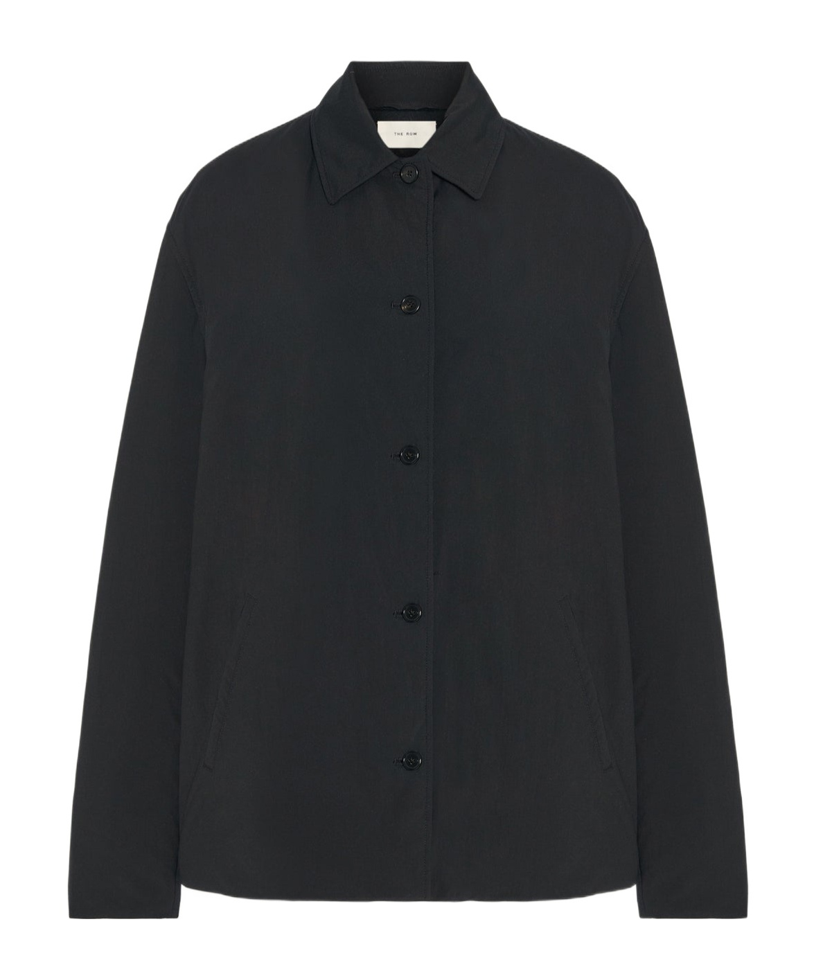 The Row Evadne Jacket In Nylon In Black