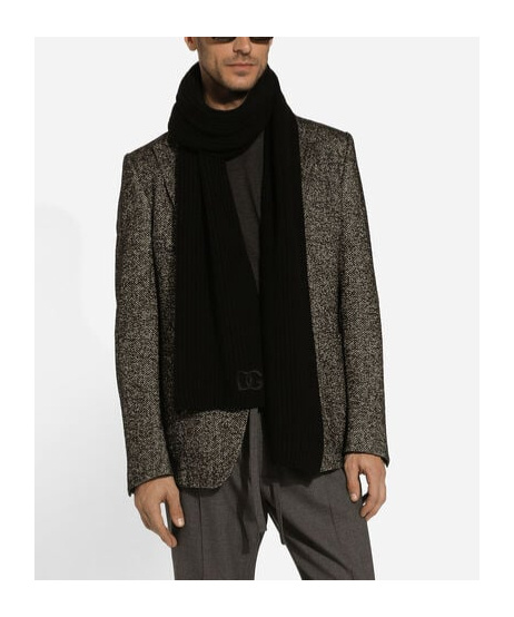 Dolce & Gabbana Single-breasted Wool Portofino-fit Jacket In Black