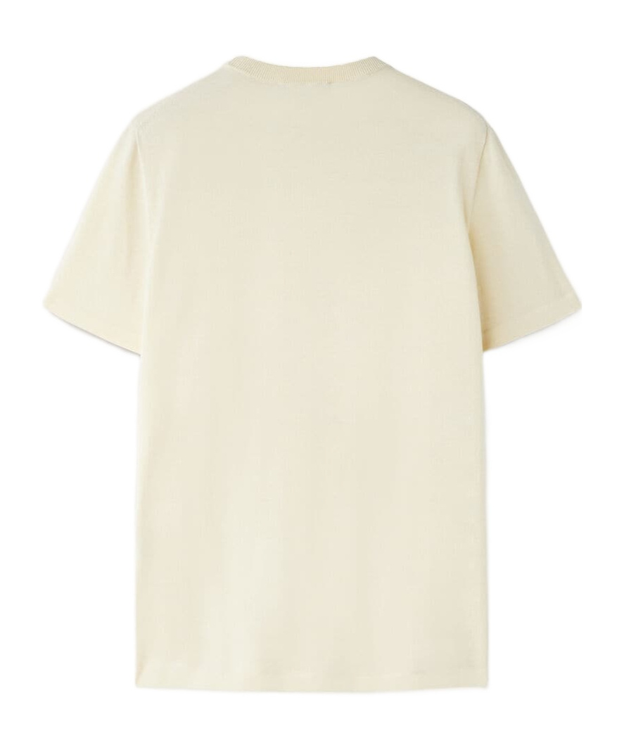 Loro Piana Short-sleeved T-shirt In White Radish Color