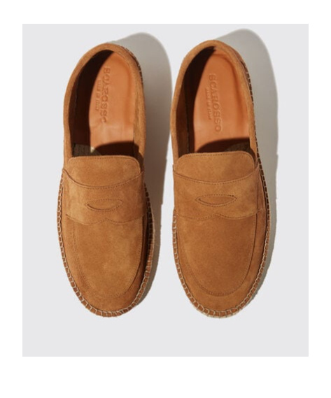 Scarosso Diego Suede Espadrilles In Brown