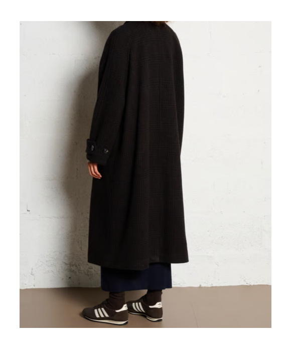 Soeur Oversized Coat In Black