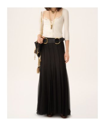 Chloé Fitted Cotton Cardigan With Deep Neckline In White