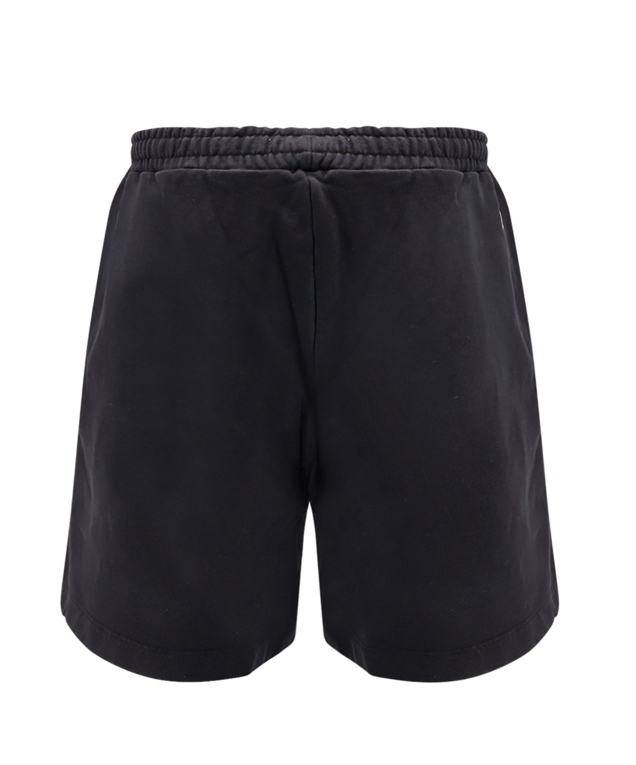 Barrow Cotton Bermuda Shorts With Logo In Black