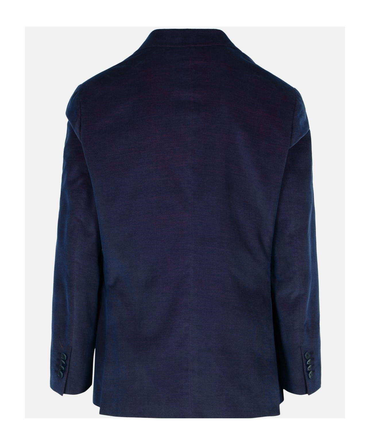 Etro Single-breasted Velvet Blazer In Black