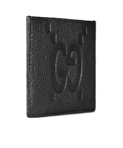 Gucci Gg Card Holder In Black