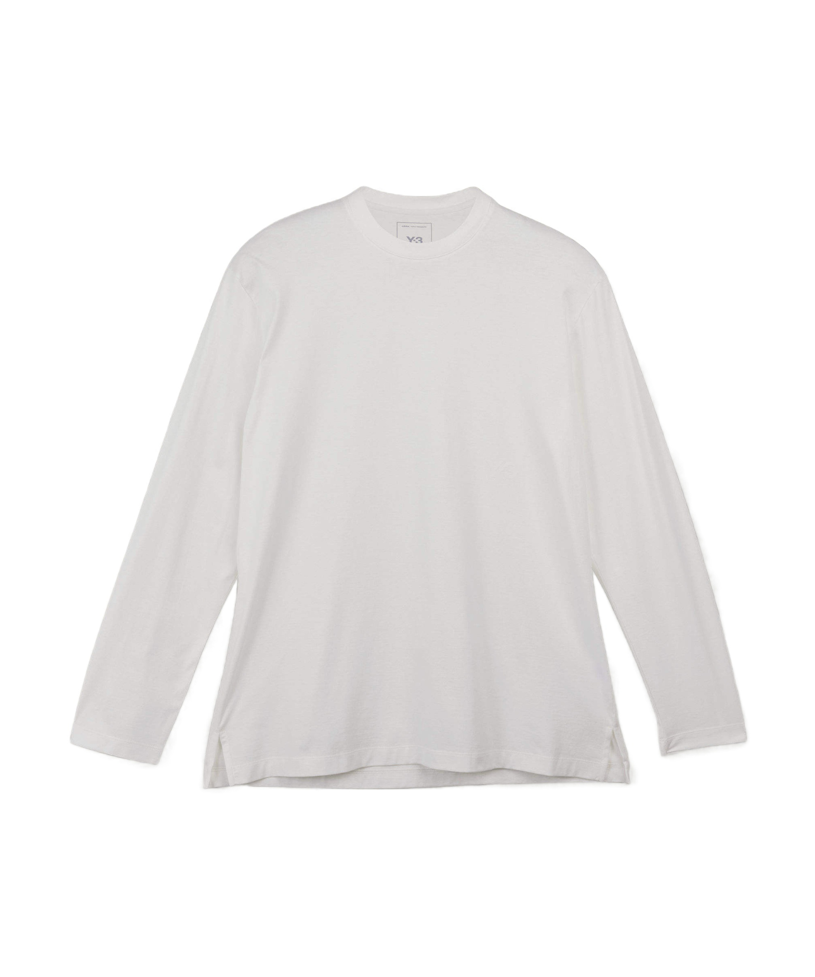 Y-3 Long-sleeved T-shirt In White