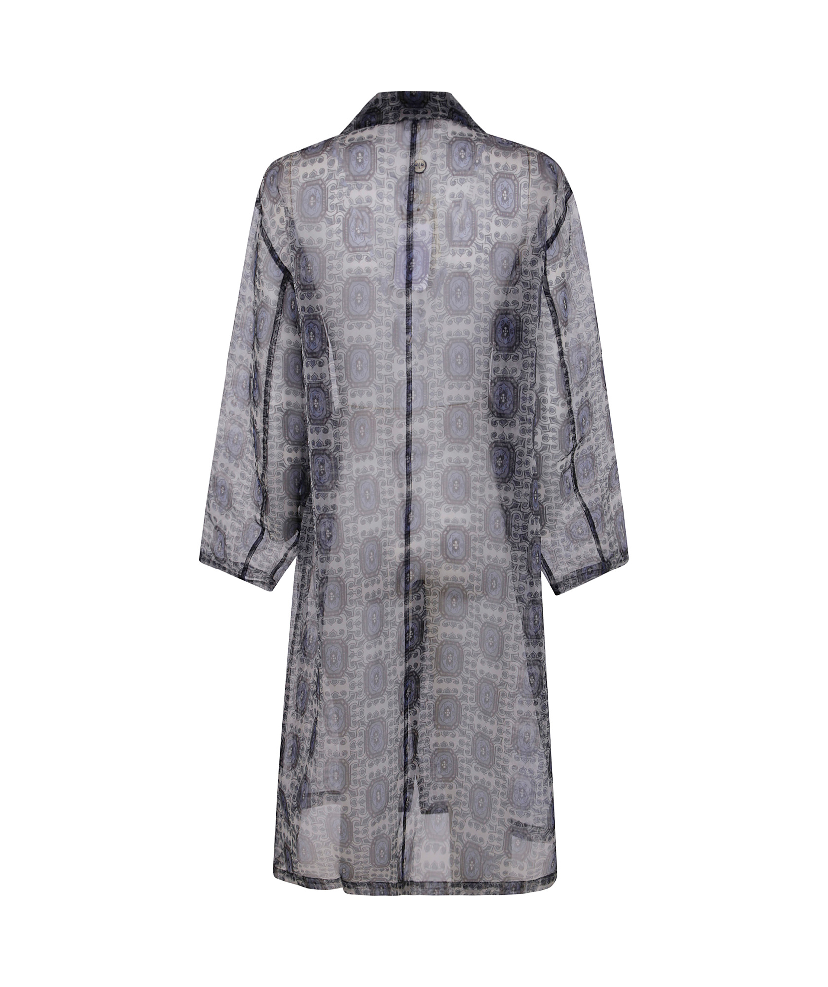 Shop Pierre-louis Mascia Long Casual Jacket In Gray
