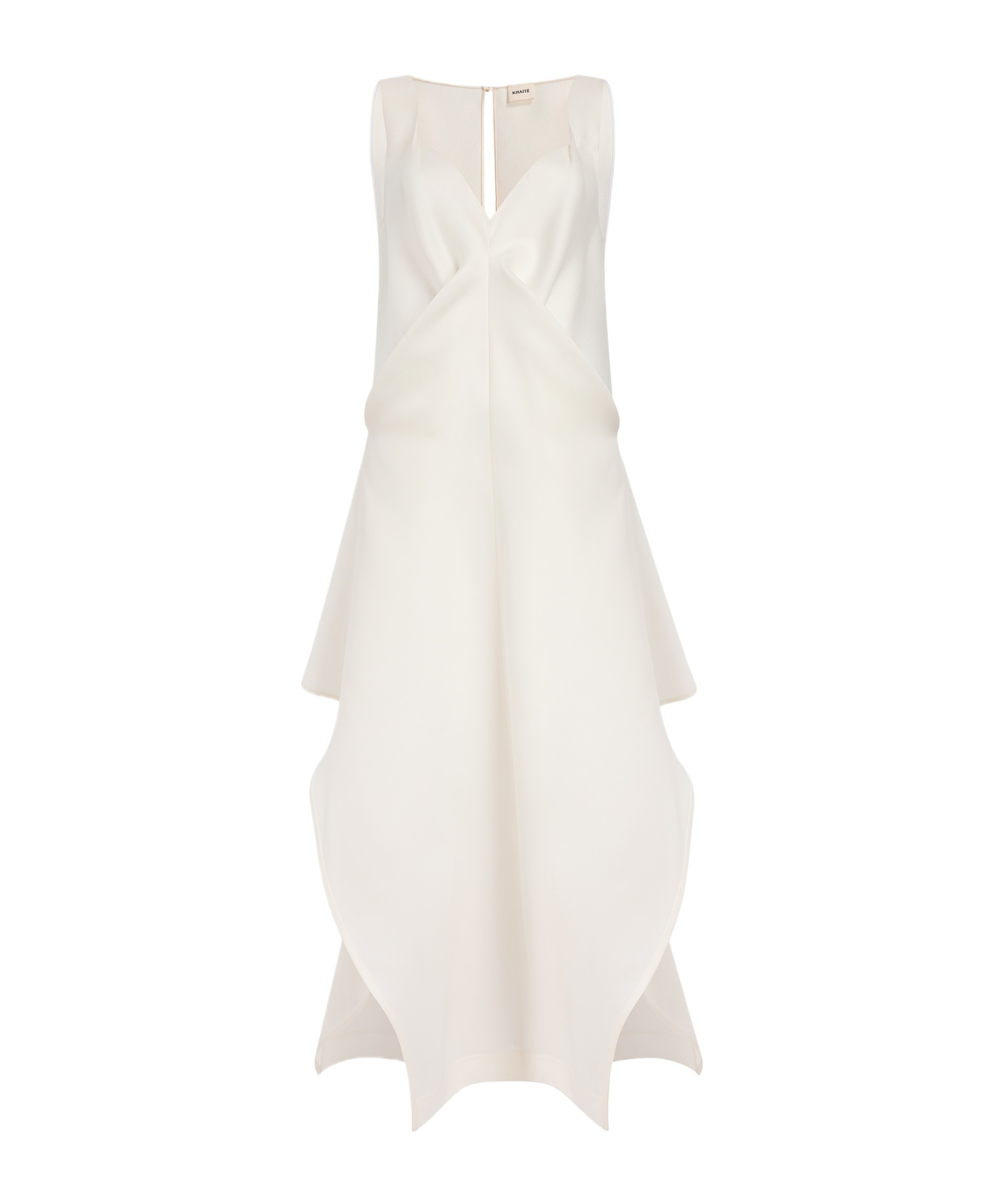 Khaite Ny Kenith Dress In White