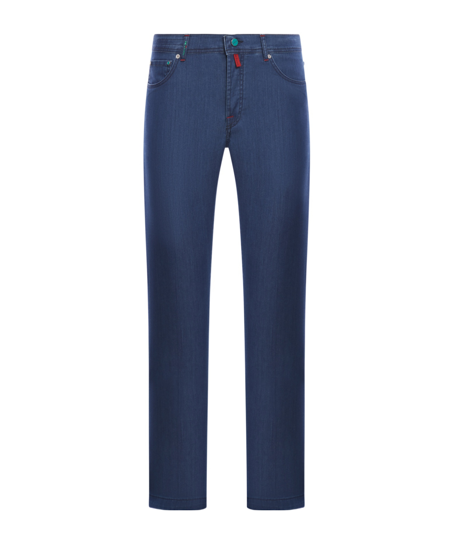 Kiton Trousers Cotton In Blue